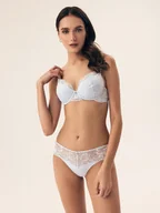 Biustonosze - Biustonosz push-up Blueberry Esotiq jasno-niebieski 75D - miniaturka - grafika 1