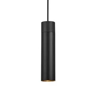 Lampy sufitowe - Podłużna lampa wisząca tubka Tilo 2410453003 nad wyspę czarna - miniaturka - grafika 1
