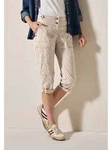 Cecil Rybaczki w kolorze beżowym - Spodnie damskie - miniaturka - grafika 1