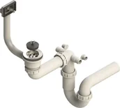 Syfony - Syfon ALVEUS pojedyńczy 1xSP 1,5"-PP (1020100) - miniaturka - grafika 1