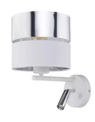 Lampy ścienne - TK Lighting Kinkiet TK 4176 z serii HILTON SILVER - miniaturka - grafika 1