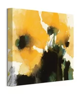 Obrazy i zdjęcia na płótnie - Pomarańczowe kwiaty - obraz na płótnie - miniaturka - grafika 1