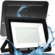 Lampy pozostałe - Lampa Led Hermetyczna Naświetlacz Halogen Reflektor IP66 16000lm 4500K 200W - miniaturka - grafika 1