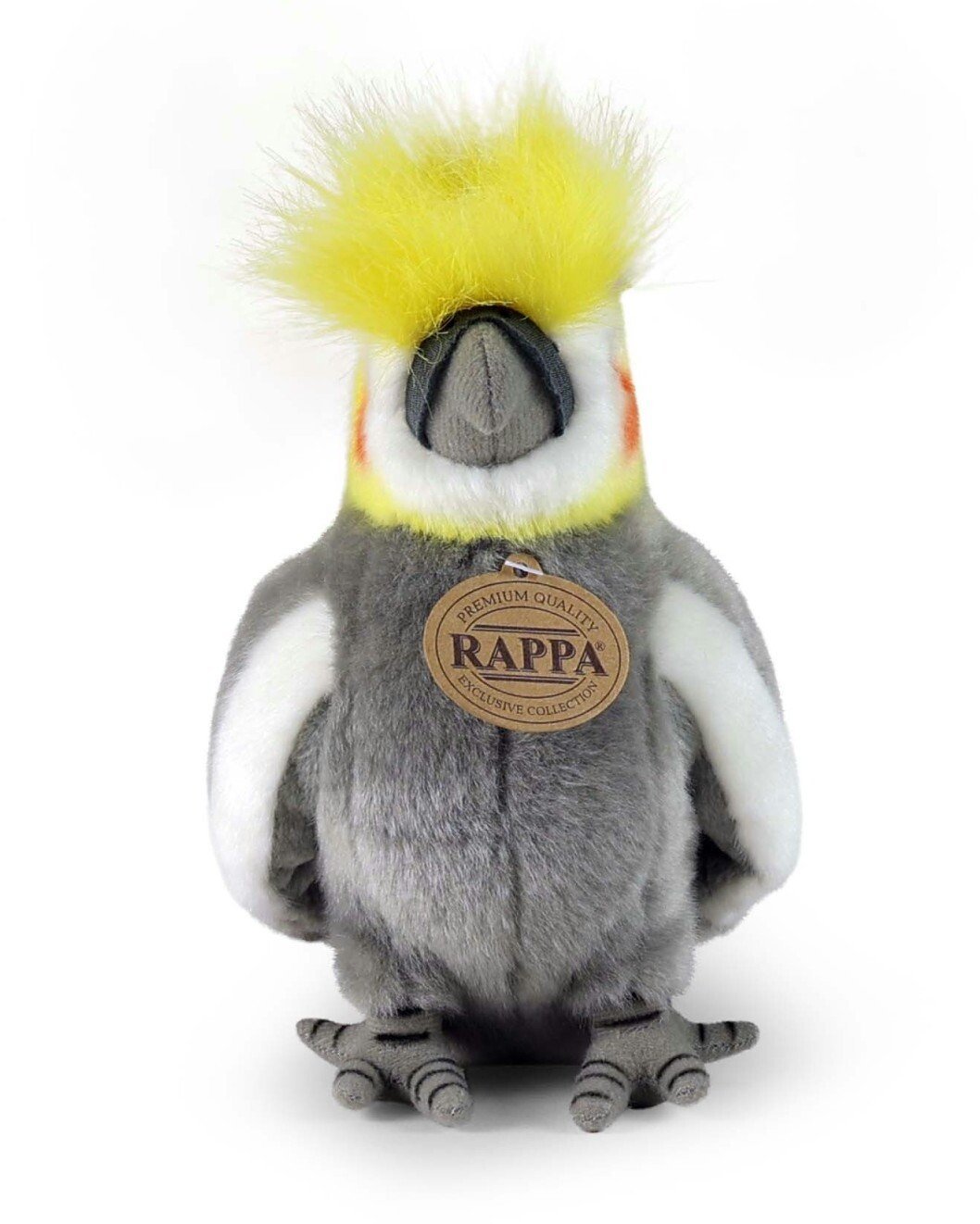 Rappa Pluszowa realistyczna maskotka Papuga Kakadu Nimfa 18 cm