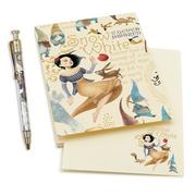 Zeszyty szkolne - Notes 50 str. w formacie A6 z długopisem Snow White – Kartos - miniaturka - grafika 1