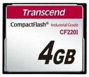 Karty pamięci - Transcend CompactFlash 4GB  (TS4GCF220I) - miniaturka - grafika 1