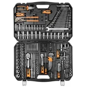 Narzędzia warsztatowe - Topex Grupa sp. z o.o. S.K. Klucze nasadowe 1/2'', 3/8'', 1/4'' /zestaw 233szt./ 08-681 - miniaturka - grafika 1