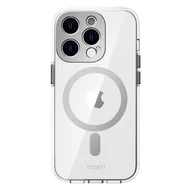 Etui i futerały do telefonów - Etui MOSHI iGlaze MagSafe do iPhone 14 Pro Przezroczysto-szary - miniaturka - grafika 1