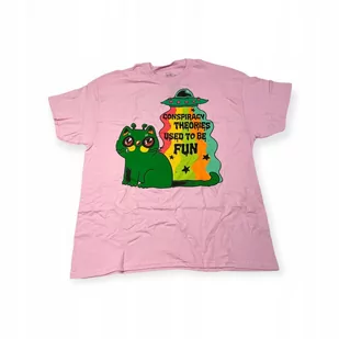 Koszulka T-shirt męski okrągły dekolt SPENCER'S PINKGABBERCAT L - Koszulki męskie Koszulka T-shirt męski okrągły dekolt SPENCER'S PINKGABBERCAT L - Koszulki męskie - miniaturka - grafika 1