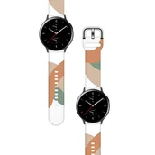 Etui i futerały do telefonów - Strap Moro opaska do Samsung Galaxy Watch 42mm silikonowy pasek bransoletka do zegarka wzór 3 - miniaturka - grafika 1