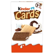 Ciastka - Wafelek Kinder Cards 25.6g * 3 szt FKIN.1456 - miniaturka - grafika 1