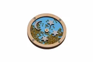 Zabawki interaktywne dla dzieci - Kolorowa obrotowa zabawka i koraliki na tablicę manipulacyjną. - miniaturka - grafika 1