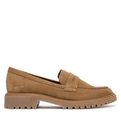 Półbuty damskie - Loafersy Tamaris 1-24300-45 Brązowy - miniaturka - grafika 1