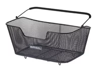 Koszyki rowerowe - Basil Za kosz rowerowy Base L stal 30 x 45 x 21 cm, czarna, ściśle (1 sztuka) 11223 - miniaturka - grafika 1