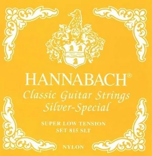 Hannabach Klassik Gita rrensaiten Serie 815 Super Low Tension Silver Special  D4 - Struny gitarowe  - miniaturka - grafika 1