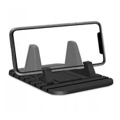 Pozostałe akcesoria do telefonów - STOJAK UCHWYT SAMOCHODOWY MATA GUMOWA NA TELEFON - miniaturka - grafika 1