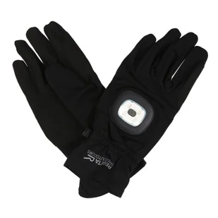Regatta Rękawiczki z Latarką Brite Light Led Czarny, Rozmiar: L/XL - Rękawiczki - miniaturka - grafika 1