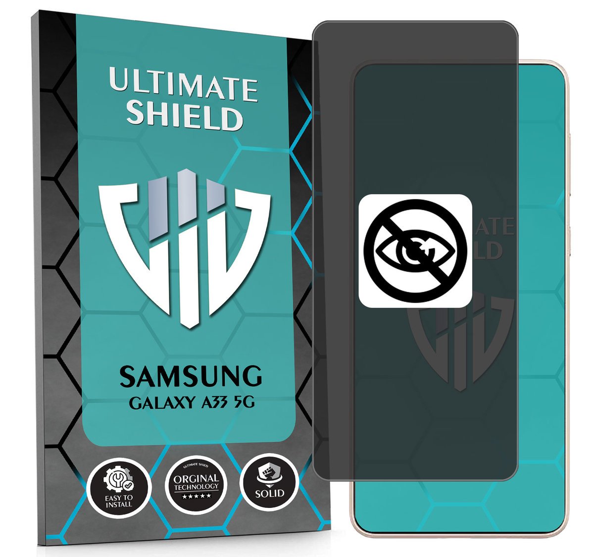 NAJLEPSZA FOLIA 5D ANTYSZPIEGOWSKA DO SAMSUNG GALAXY A33 5G HYDROŻELOWA