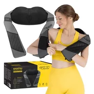 Masażery - Bezprzewodowy masażer do szyi i karku 4FIZJO - SHIATSU LUXURY+ z torbą - miniaturka - grafika 1