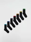 Skarpetki dla dzieci - Reserved - Skarpetki 7 pack - czarny - miniaturka - grafika 1