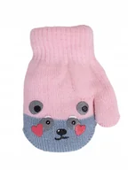 Rękawiczki dla dzieci - Rękawiczki Dziecięce Zimowe dla Dzieci Dziewczęce z Jednym Palcem 12 cm - miniaturka - grafika 1