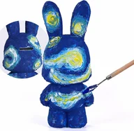 Skarbonki - Zestaw Do Malowania 3D Figurka Skarbonka Królik - miniaturka - grafika 1