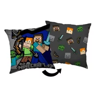Kołdry i poduszki dla dzieci - Poduszka Minecraft Survival Mode, 40 x 40 cm - miniaturka - grafika 1