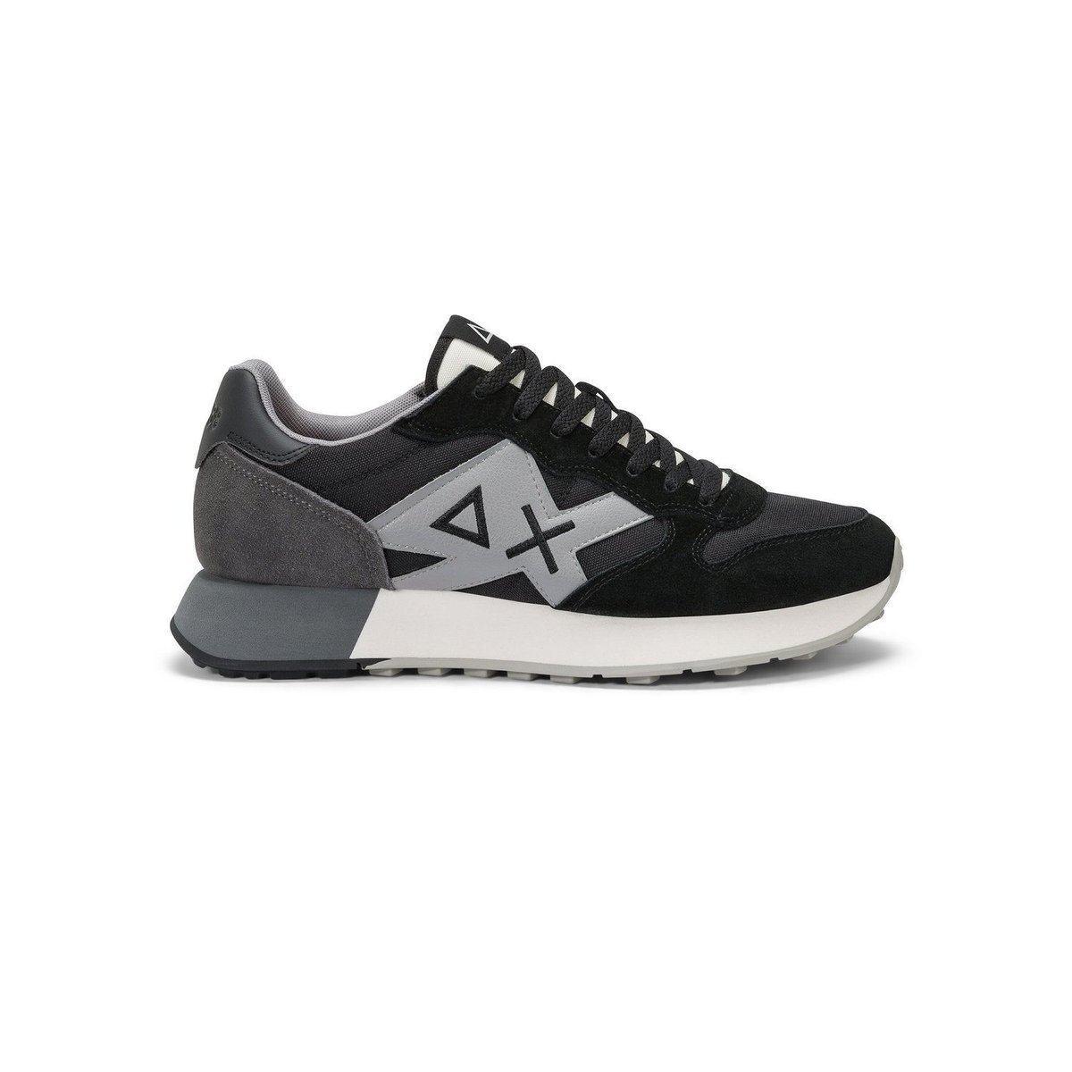 sneaker uomo sun68 - jaki solid - nero