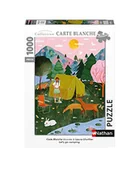 Puzzle - Nathan - Puzzle dla dorosłych - Puzzle N 1000 p - Let's go camping - Arual (kolekcja białej karty) - dorośli i dzieci od 14 lat - Wysokiej jakości puzzle - Modne - 87644 - miniaturka - grafika 1