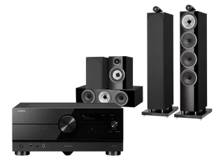 Kino domowe Yamaha RX-A4A (czarny) + 702 S3 + 707 S3 + HTM71 S3 (czarny) - Kino domowe - miniaturka - grafika 1