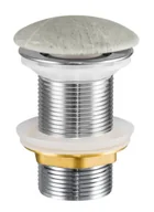 Umywalki - Elior Szary Korek Do Umywalki Klik Klak G1-K53 - miniaturka - grafika 1