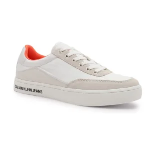 Calvin Klein Jeans Trampki z dodatkiem skóry - Trampki męskie - miniaturka - grafika 1