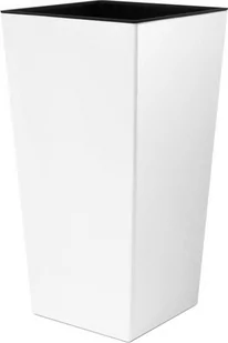Prosperplast Doniczka z wkładem Urbi Square DURS140 biała AP_219063 - Donice - miniaturka - grafika 1