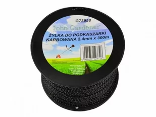 Żyłka Do Podkaszarki Karbowana 2.4 MM X 300 M Geko - Akcesoria do kos i kosiarek - miniaturka - grafika 1