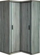 Szafy - Elior Szafa narożna dąb truflowy - Verna - 2 kolory - miniaturka - grafika 1