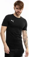 Koszulki męskie - Puma Koszulka męska Puma Team Goal Casuals Tee czarna 658615 03 2XL - miniaturka - grafika 1
