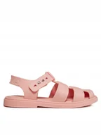 Sandały damskie - Melissa Sandały Melissa Emma Ad 35682 Różowy - miniaturka - grafika 1