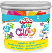 Masy plastyczne - Zestaw gliny powietrznej dla rzeżbienia Hasbro Play doh Air Clay Bucket (653899090838) - miniaturka - grafika 1