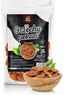 Orzechy Pecan Całe Orzechy - Real Foods - 500G - Orzechy i nasiona - miniaturka - grafika 1
