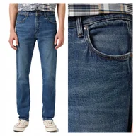 Spodnie męskie - Wrangler Męskie Spodnie Jeansowe Frontier Seeing Double 112350808 W34 L32 - miniaturka - grafika 1