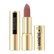 Szminki - Eveline Cosmetics Cosmetics - VARIETE Satin Lipstick - Satynowa pomadka do ust - 04 First Kiss - miniaturka - grafika 1