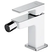 Baterie bidetowe - Omnires PARMA bateria bidetowa PM7420 CRB CHROM + BIAŁY - miniaturka - grafika 1