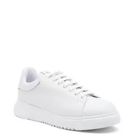 Trampki męskie - Emporio Armani Trampki | z dodatkiem skóry - miniaturka - grafika 1