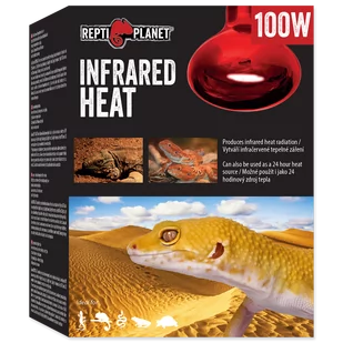 Repti Planet RP Żarówka Infrared HEAT 100W - Akcesoria do terrarium - miniaturka - grafika 1
