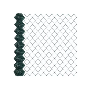 Siatka ogrodzeniowa pleciona 1.5x10 m zielona - Ogrodzenia - miniaturka - grafika 1