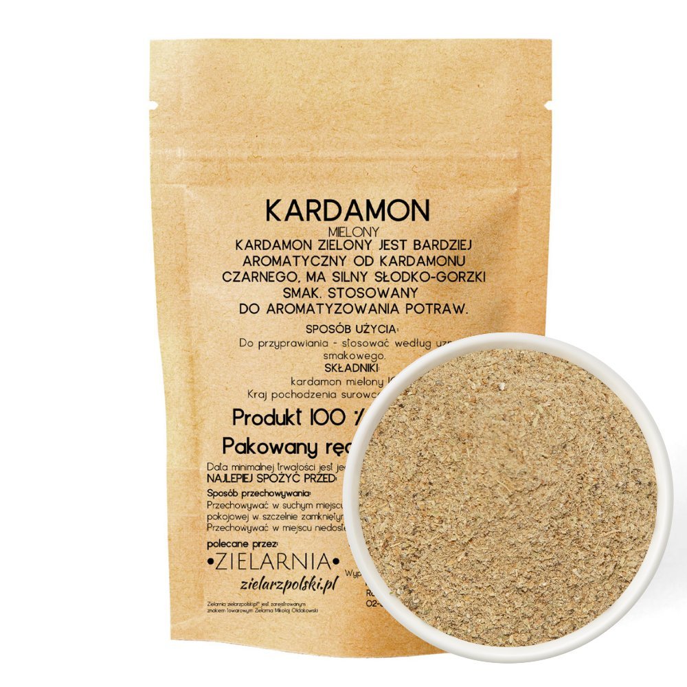 Kardamon mielony 50g ZIELARZPOLSKI.PL