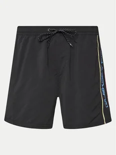 Quiksilver Szorty kąpielowe Everyday Vert Volley AQYJV03139 Czarny Regular Fit - Kąpielówki męskie - miniaturka - grafika 1