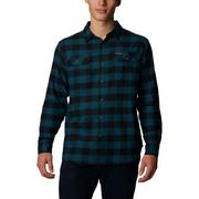 Koszule męskie - Męska koszula flanelowa Columbia Flare Gun™ Stretch Flannel Shirt night wave buffalo check - M - miniaturka - grafika 1