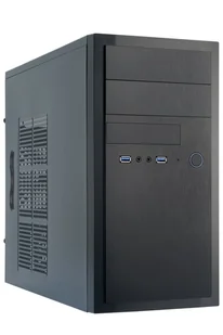 Chieftec Elox HT-01B-350S8 Mini Tower Czarny 350 W HT-01B-350S8 - Obudowy komputerowe - miniaturka - grafika 1