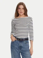 Bluzki damskie - Tommy Hilfiger Bluzka WW0WW40589 Biały Regular Fit - miniaturka - grafika 1
